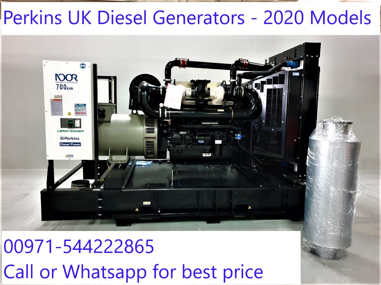 Diesel Generators powered by Perkins UK engine
