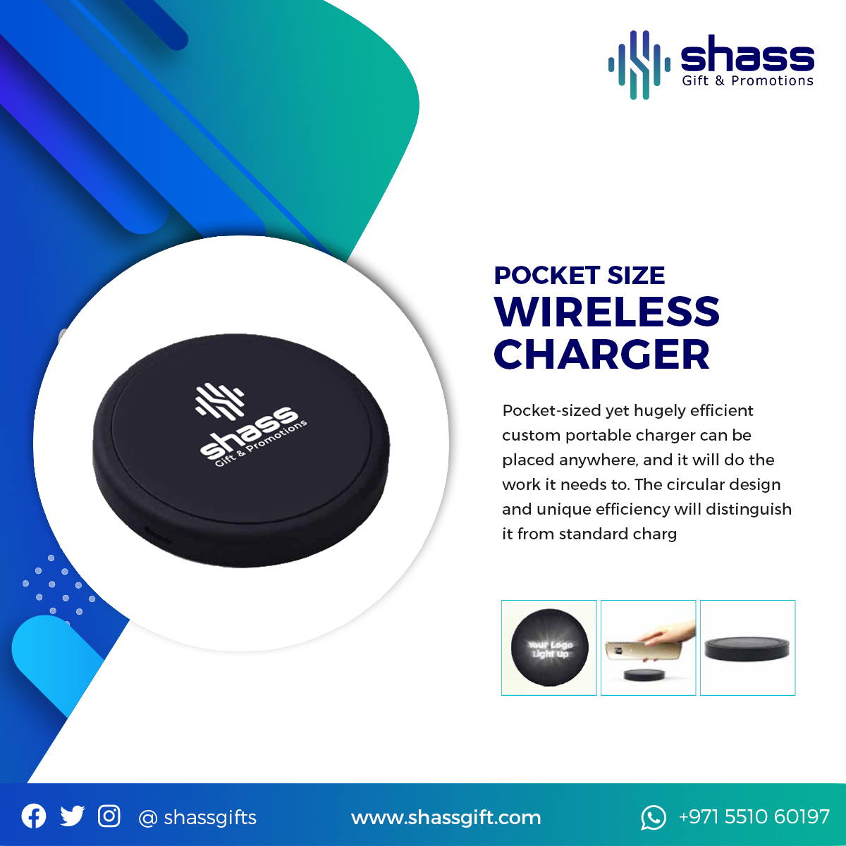 Pocket Size Wireless Charger