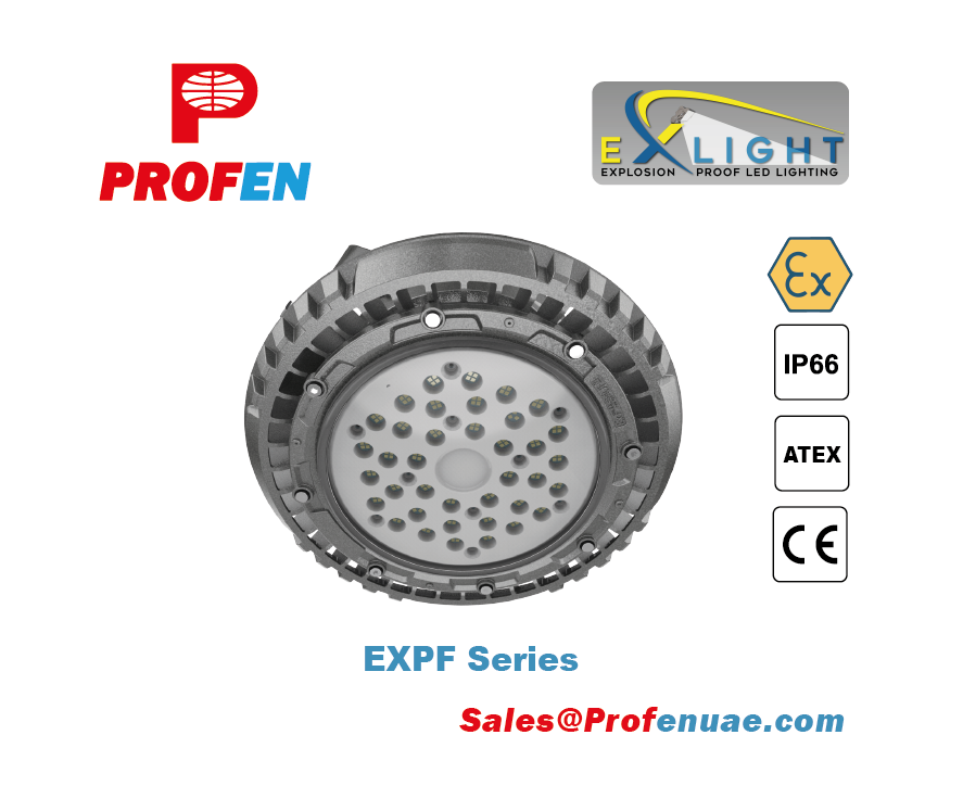 EXPF25 – EXPLOSION PROOF LED FLOOD LIGHT ROUND