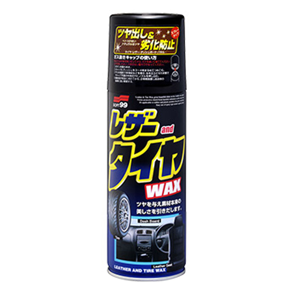 SOFT99 Leather & Tire Wax BS518
