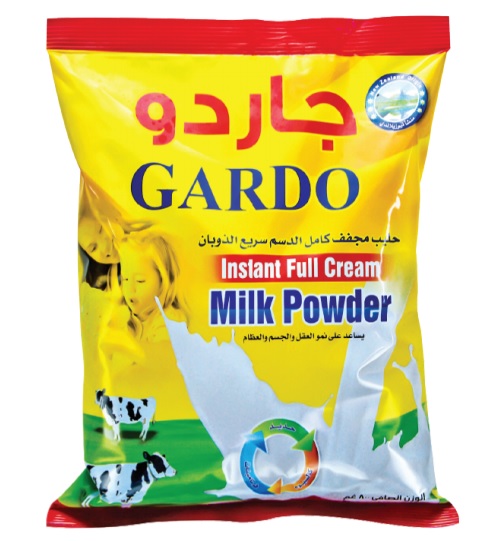 Gardo Full Cream Milk Powder 2.5 kg x 6